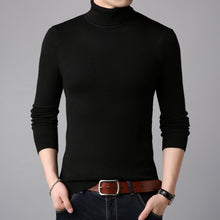 Load image into Gallery viewer, 2019 Winter High Neck Thick Warm Sweater Men Turtleneck Mens Sweaters Slim Fit Pullover Men Knitwear Male Double collar S-3XL