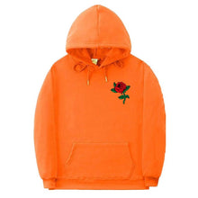 Load image into Gallery viewer, New Fashion 2019 Autumn Winter Latest Harajuku Poison Rose Print Hoodies High Quality Men Women Hip Hop Streetwear Clothing