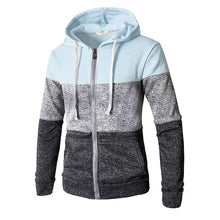Load image into Gallery viewer, Newest Men Zip Up Casual Elastic Sweater Coat Tops Jacket Outwear Sweater Jogger Zipper Men Autumn Winter Hoody Sweatercoat J717