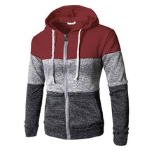 Load image into Gallery viewer, Newest Men Zip Up Casual Elastic Sweater Coat Tops Jacket Outwear Sweater Jogger Zipper Men Autumn Winter Hoody Sweatercoat J717
