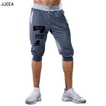 Load image into Gallery viewer, Summer Sports Men's Sportswear Pants Knee Length 3/4 Clothing Sport Joggers Workout Gym Fitness Suits Bermuda Shorts