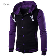 Load image into Gallery viewer, New Men/Boy Baseball Jacket Men 2019 Fashion Design Wine Red Mens Slim Fit College Varsity Jacket Men Brand Stylish Veste Homme