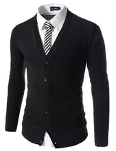 Load image into Gallery viewer, 2018 New Autumn Men's Sweaters Cardigan for Man V-neck Cardigan Men Knitwear Sweater Slim Casual Sweater Business