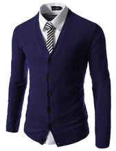 Load image into Gallery viewer, 2018 New Autumn Men's Sweaters Cardigan for Man V-neck Cardigan Men Knitwear Sweater Slim Casual Sweater Business