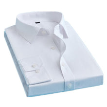 Load image into Gallery viewer, BOLUBAO Brand Men Casual Shirts Fashion Solid Color Shirt Long Sleeve Slim Fit Business Shirts Mens Clothing Male Tuxedo Shirt
