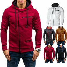 Load image into Gallery viewer, UK Men Autumn Winter Hoodie Sweatshirt Gym Jacket Hooded Zip Up Pullover Jumper Coat Outwear
