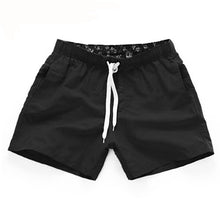 Load image into Gallery viewer, Men Summer Casual Shorts Quick Drying Fitness Short homme Beach Shorts Men Women Boardshorts Elastic Waist Solid gym Clothing
