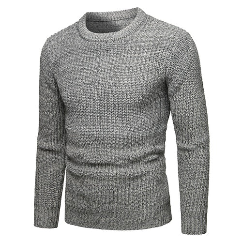 Sweater Men Autumn New Warm Collar Pullover Casual Sweater Pullover Pull Homme