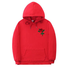 Load image into Gallery viewer, New Fashion 2019 Autumn Winter Latest Harajuku Poison Rose Print Hoodies High Quality Men Women Hip Hop Streetwear Clothing
