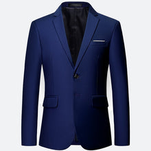 Load image into Gallery viewer, Classic Men&#39;s Suit Set 2019 High-end Customized Solid Color Slim Business Dress Groom Wedding Clothing High Quality Tuxedo /2pcs
