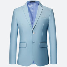 Load image into Gallery viewer, Classic Men&#39;s Suit Set 2019 High-end Customized Solid Color Slim Business Dress Groom Wedding Clothing High Quality Tuxedo /2pcs
