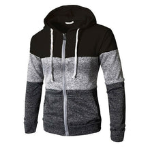 Load image into Gallery viewer, Newest Men Zip Up Casual Elastic Sweater Coat Tops Jacket Outwear Sweater Jogger Zipper Men Autumn Winter Hoody Sweatercoat J717
