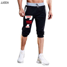 Load image into Gallery viewer, Summer Sports Men&#39;s Sportswear Pants Knee Length 3/4 Clothing Sport Joggers Workout Gym Fitness Suits Bermuda Shorts
