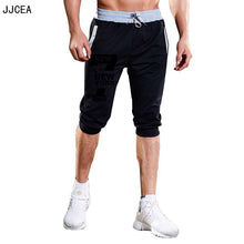 Load image into Gallery viewer, Summer Sports Men&#39;s Sportswear Pants Knee Length 3/4 Clothing Sport Joggers Workout Gym Fitness Suits Bermuda Shorts

