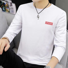 Load image into Gallery viewer, Men Sweater 2020 Autumn Winter New Plus velvet Sweater Men fashion Casual Striped O-neck pullover Pull Men Warm bottoming shirt
