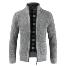 Load image into Gallery viewer, Men&#39;s Knitwear Winter Warm Sweater Coat Pullover Casual Zipper Thicken
