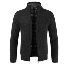 Load image into Gallery viewer, Men&#39;s Knitwear Winter Warm Sweater Coat Pullover Casual Zipper Thicken
