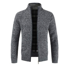 Load image into Gallery viewer, Men&#39;s Knitwear Winter Warm Sweater Coat Pullover Casual Zipper Thicken
